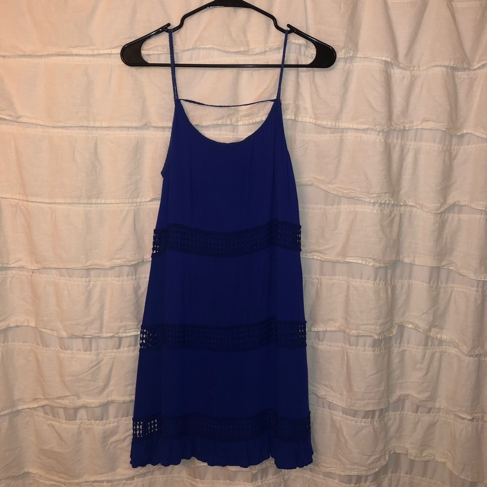 VICI Layered Crochet Dress